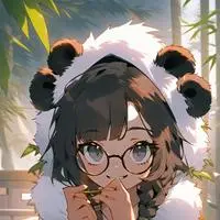 chat with ai character: Panda-haired Furry