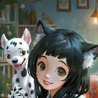 chat with ai character: Spotted Dalmatian Furry
