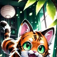 chat with ai character: Melon Tiger Furry