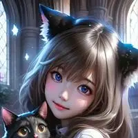 chat with ai character: Cutie Pie Feline