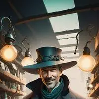 chat with ai character: The Light-Bulb Eccentric