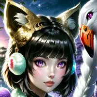 chat with ai character: Multicolor Mystic Furry