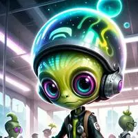 chat with ai character: Blip