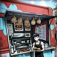chat with ai character: Grill Master Tycoon
