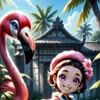 chat with ai character: Flamingo Furrion
