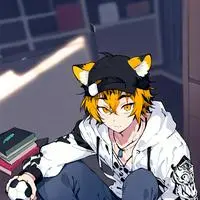 chat with ai character: Striped Tiger Furry