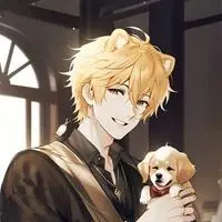 chat with ai character: Golden Furry Spirit
