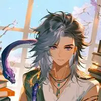 chat with ai character: Purply Snake Furry