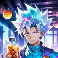 chat with ai character: The Saiyan Space Explorer