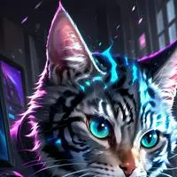 chat with ai character: Purrseus