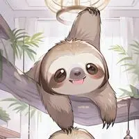 chat with ai character: Benny the Sloth Furry