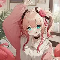 chat with ai character: Fluffy Flamingo Spirit