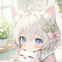 chat with ai character: Silverbell Spiritkitten