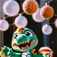 chat with ai character: yarn ball Yoshi