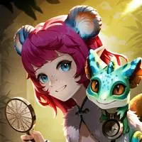 chat with ai character: Mottled Chameleon Furry