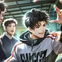 chat with ai character: Aaron the Highschool Rival