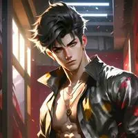 chat with ai character: Cute Abs Male Rival