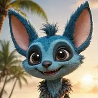chat with ai character: Stitch