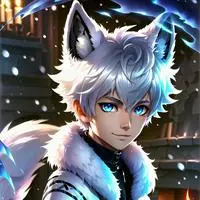chat with ai character: Snowpuff the Arctic Furry