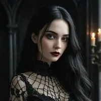 chat with ai character: Morticia Addams