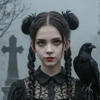 chat with ai character: Wednesday Addams