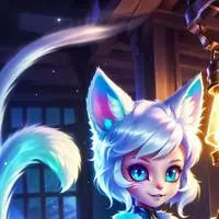chat with ai character: Lighthouse Ghost Kitten