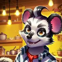 chat with ai character: Striped Skunk Furry