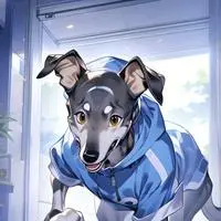 chat with ai character: Greyhound Spirit Pup