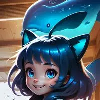 chat with ai character: Cute Blue Whaley F