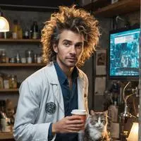 chat with ai character: The Quantum Latte Theorist