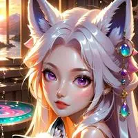 chat with ai character: Snowy Fox Spirit