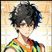 chat with ai character: Nosy Muscular Rival