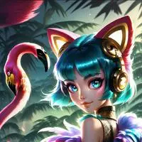 chat with ai character: Flamingo Feline