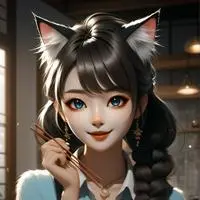 chat with ai character: Ella, the Catgeist