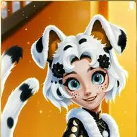 chat with ai character: Step-Sparkle the Dalmatian Furry