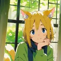 chat with ai character: Blondie the Flirty Feline