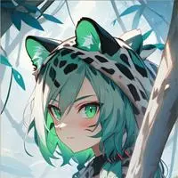 chat with ai character: Emerald Leopard Furry