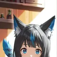 chat with ai character: Blue Neko Spirit
