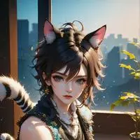 chat with ai character: Zebra Spirit Furry