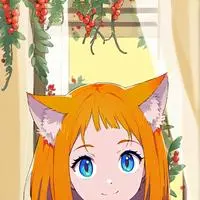 chat with ai character: Ginger Blue-Eyed Spirit