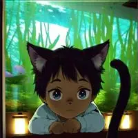 chat with ai character: Trout Spirit Feline