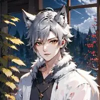 chat with ai character: Grey Wolf Furry Spirit