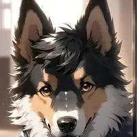 chat with ai character: Rainbow Hound Furry