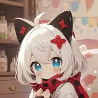 chat with ai character: Black & White Whisker Spirit