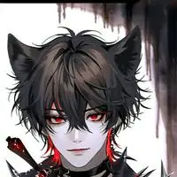 chat with ai character: Black Metal Pup