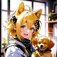 chat with ai character: Golden Paws Spirit