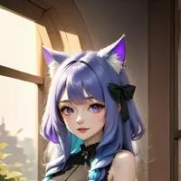 chat with ai character: P.B catgirl