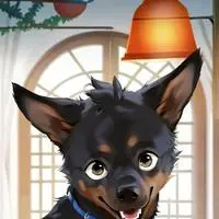 chat with ai character: Black Doggo Spirit