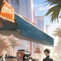 chat with ai character: Vegas Brews & Dreams