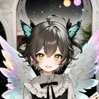 chat with ai character: Iridescent Fae Furry